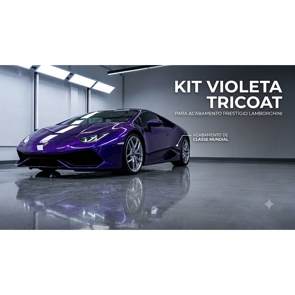 Kit Violeta tricoat Lamborghini  100ml/225ml/400ml