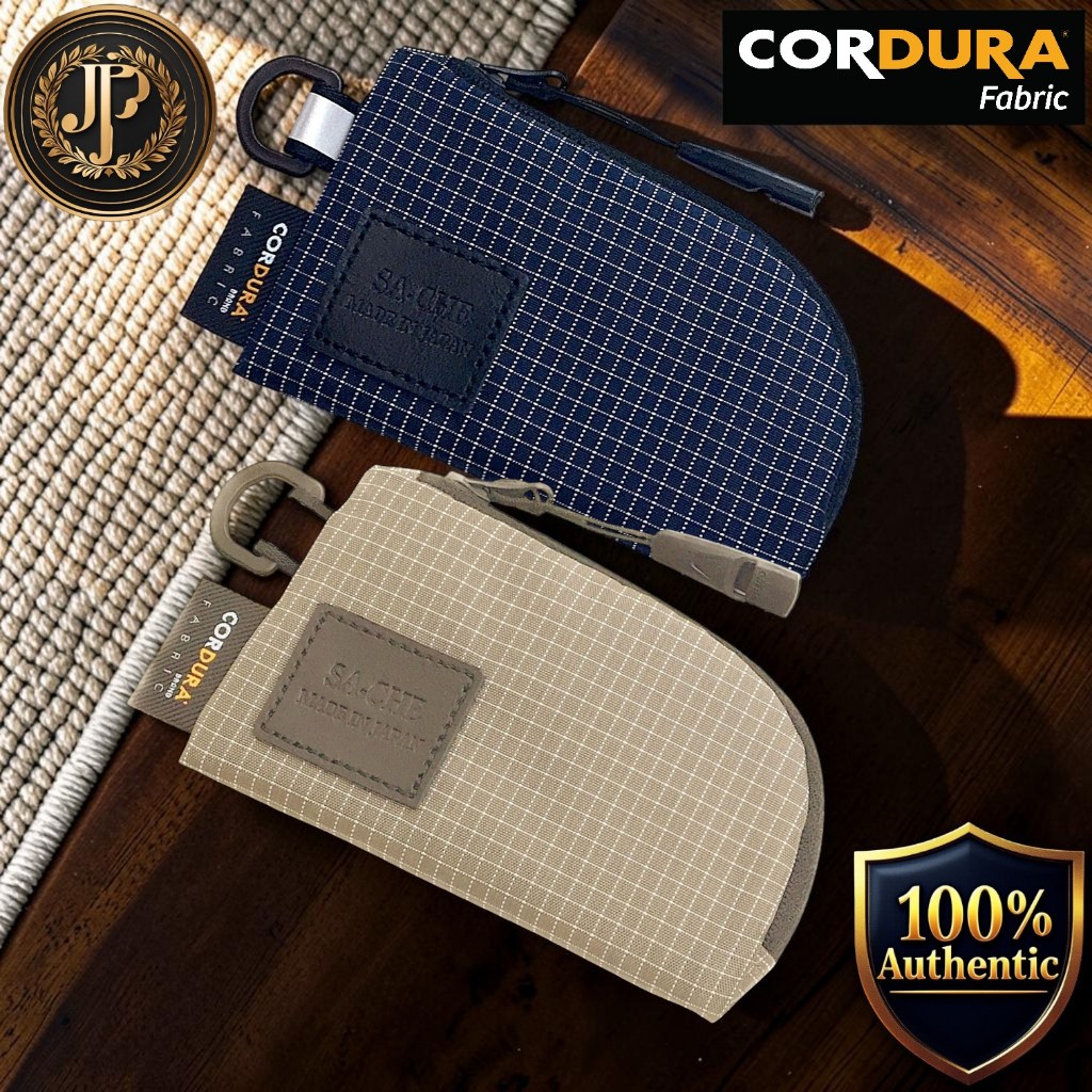 [SA-CHE] CORDURA x Spectra Ripstop UL Mini Neck Wallet, Compact Lightweight Water-Repellent
