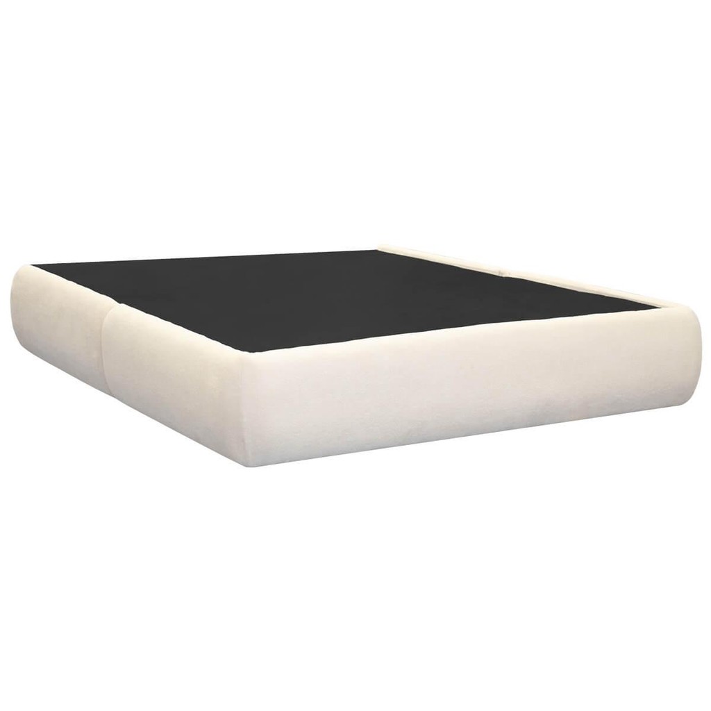 Base Cama Box Orgânica Moscou 152cm Casal Bouclê - SOFA STORE