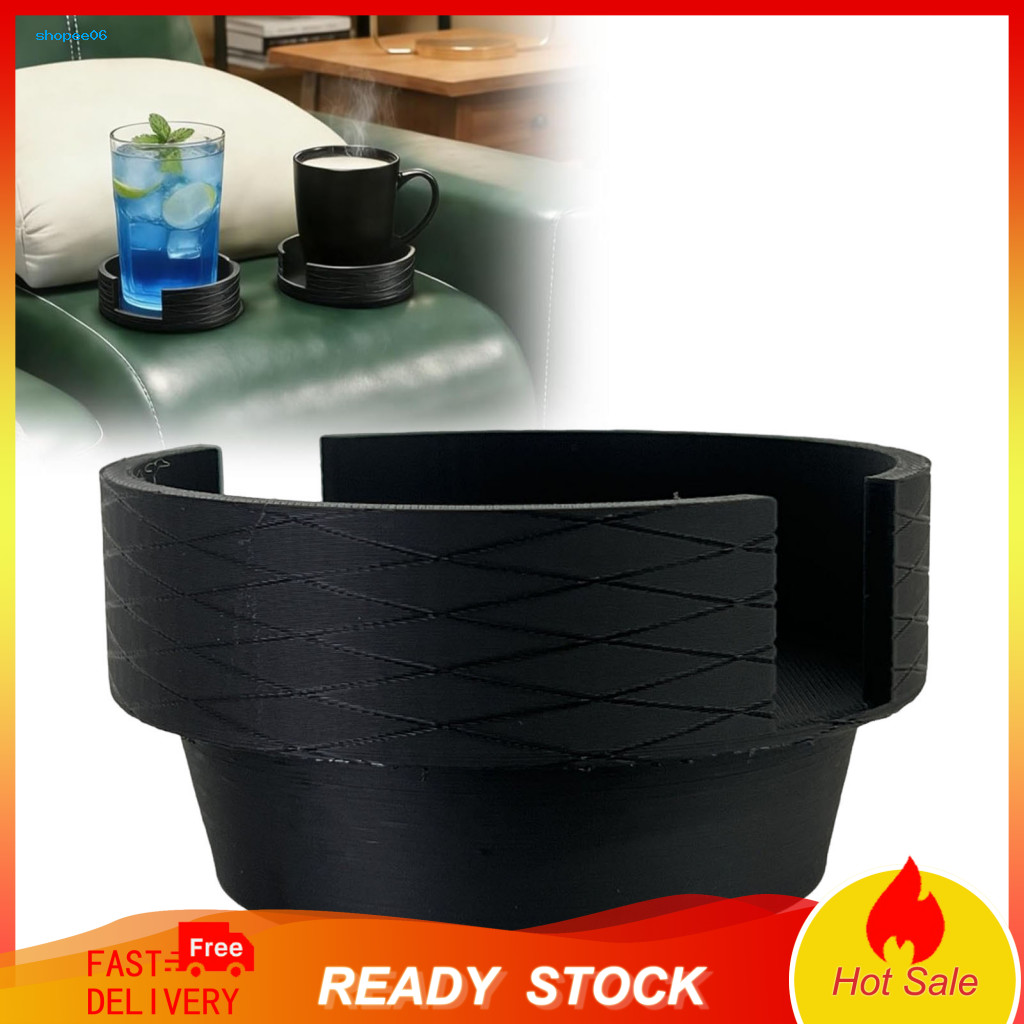 Water Cup Holder Spill-proof Adjustable Drink for Desk Car Home – Fits 2.76-3.7 Inch Cups Secure Caddy for Office Trav