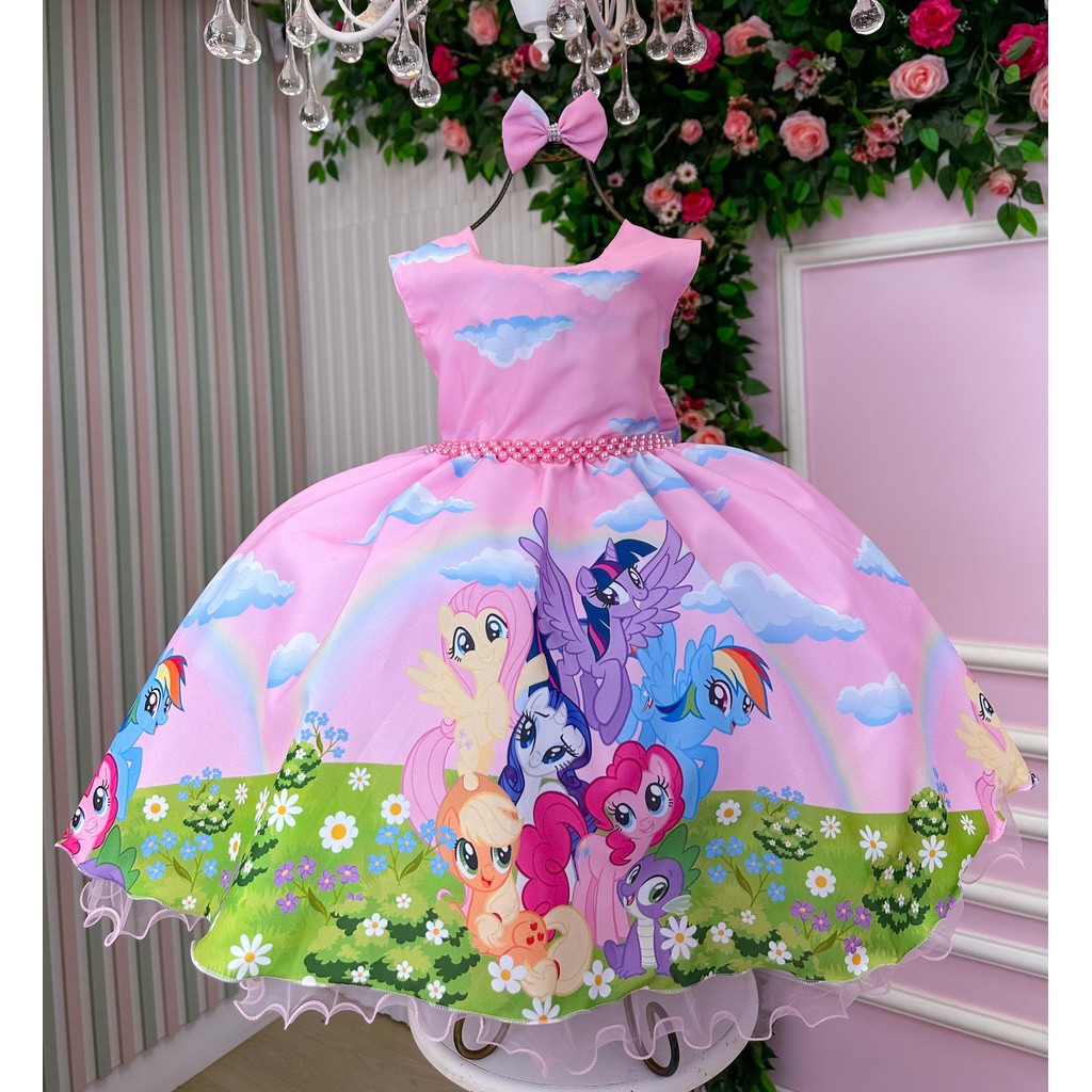 Vestido Tematico Ysa Kids My Little Poney