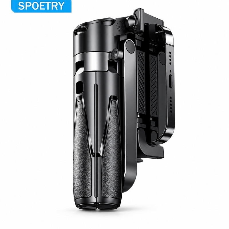SPOETRY Suporte portátil 3 em 1 Bastão Pau de Selfie Bluetooth Retrátil suporte tripé para celular
