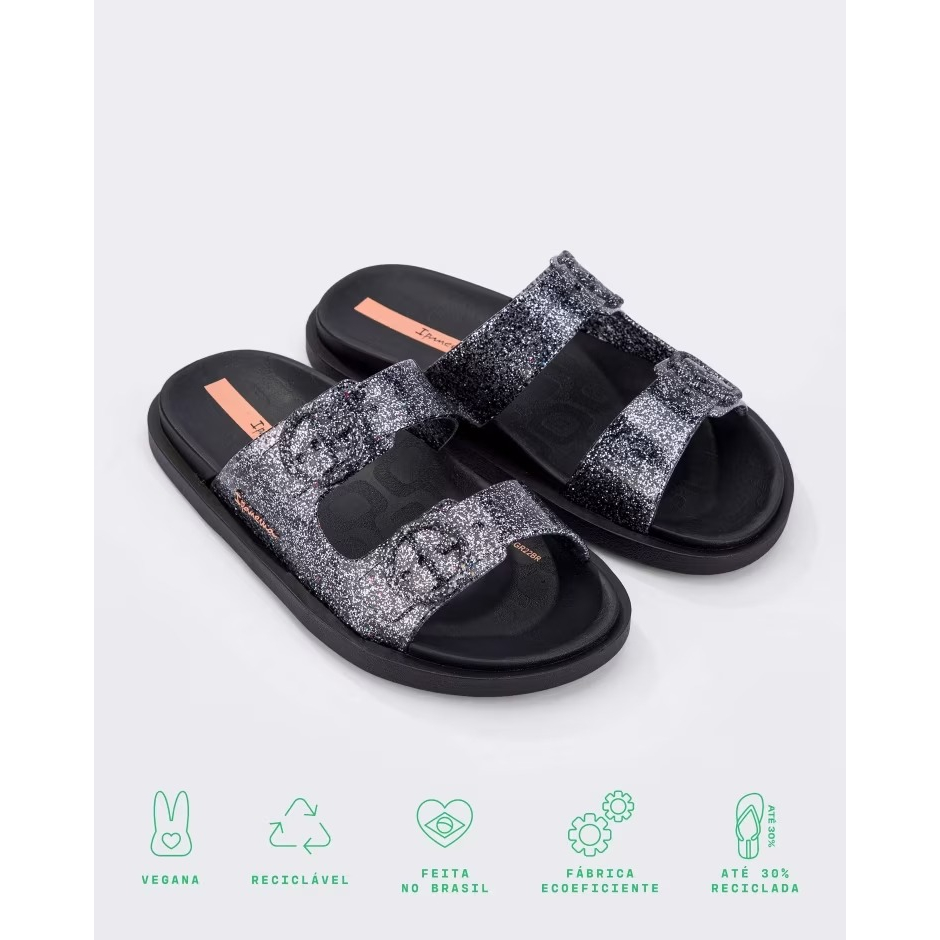 Slide Ipanema Infantil Follow Print Confortável Lançamento Oferta Só Hoje