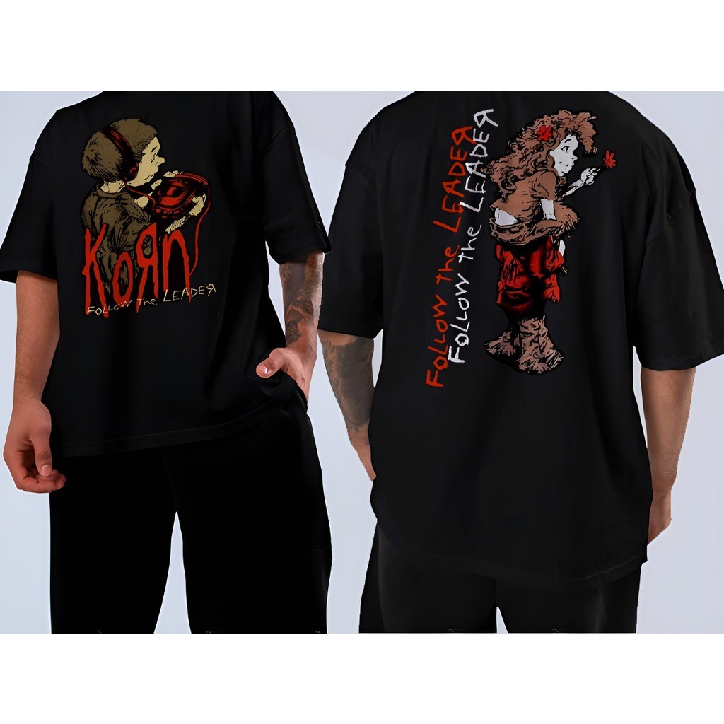 Camiseta Korn Nu Metal Follow The Leader Full Álbum Unissex