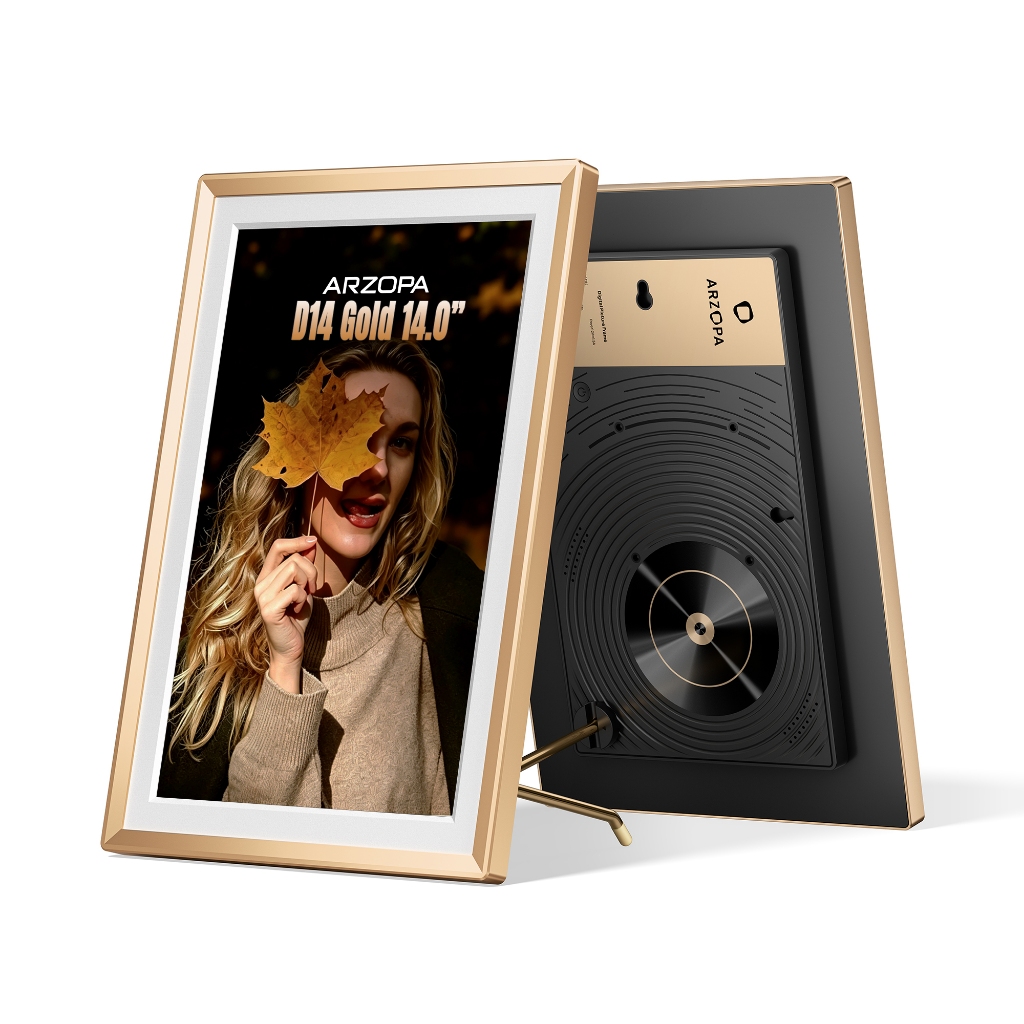 Moldura Digital De Metal WiFi ARZOPA De 14.0 