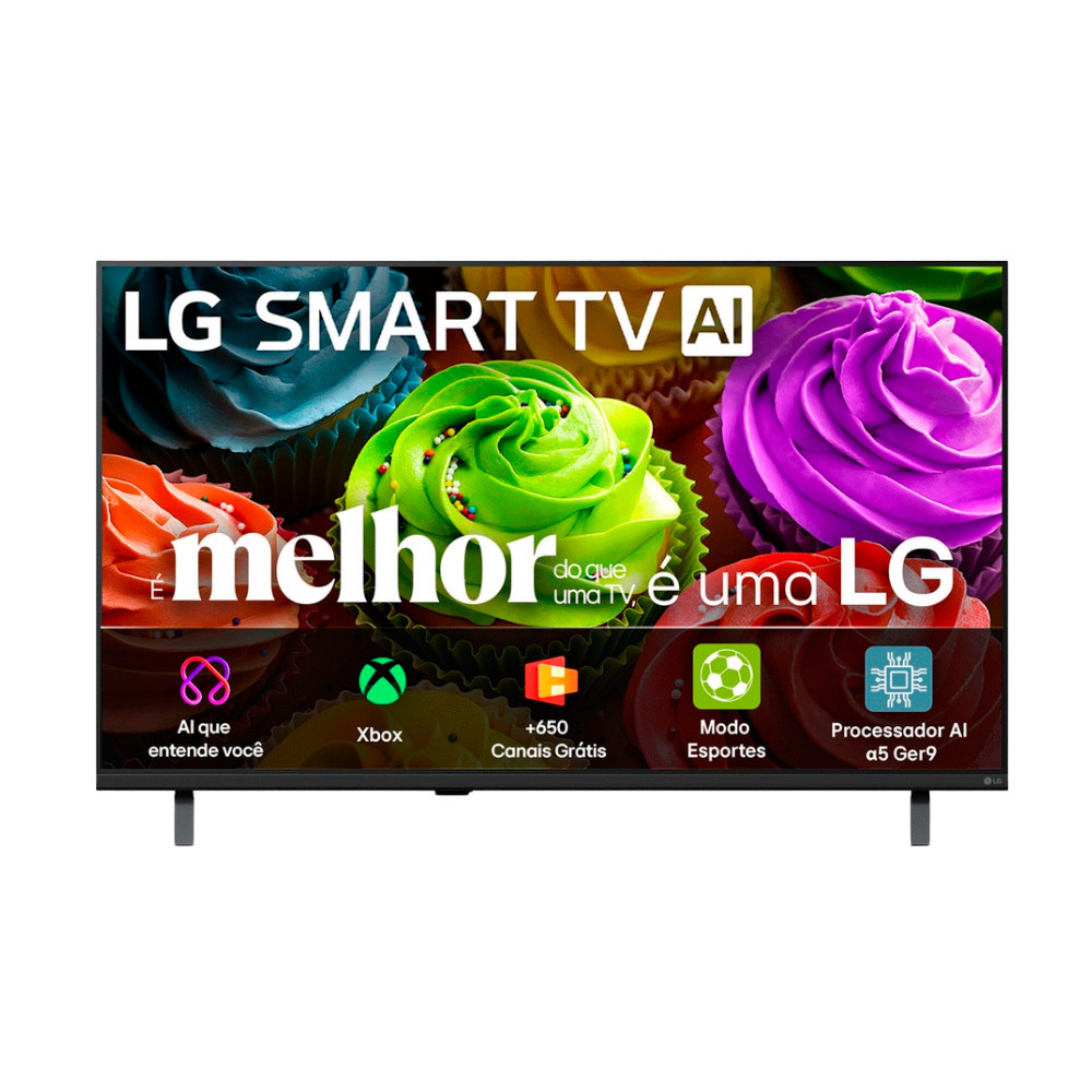 Smart TV LB650BPSA 32 HD webOS 26 Alpha 5 AI Gen9 Wi-Fi HDR10 Pro LG