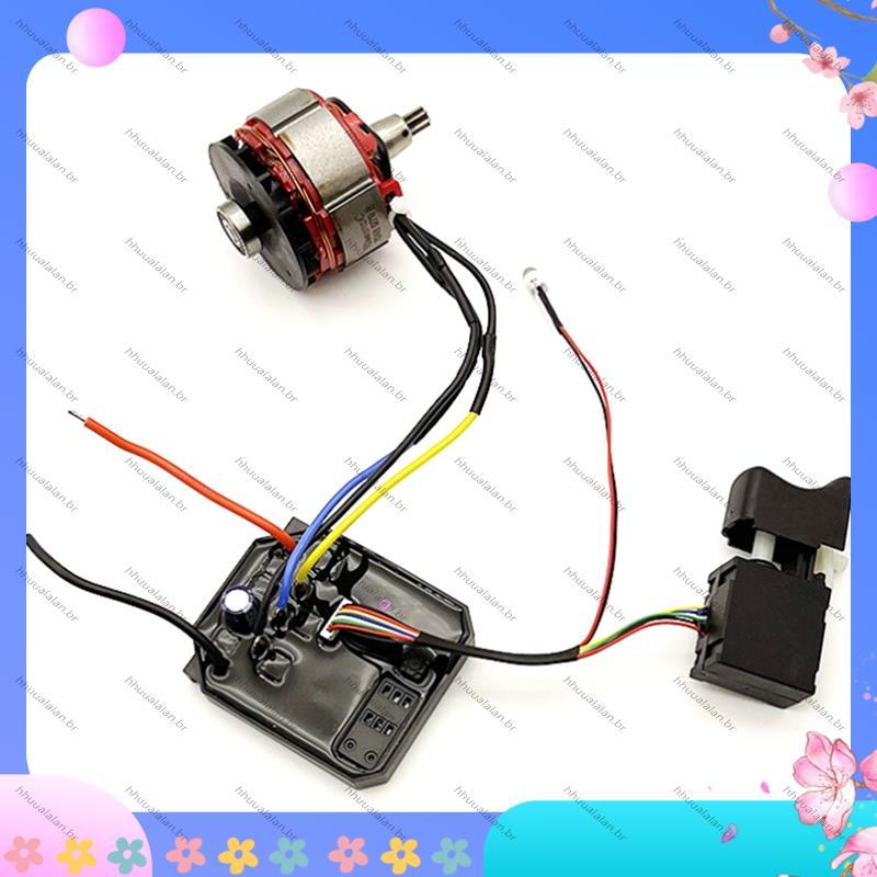[Alta Qualidade H] Interruptor De Controle De Velocidade Incluído Kit De Motor Sem Escova De Chave Elétrica Com Ferramen