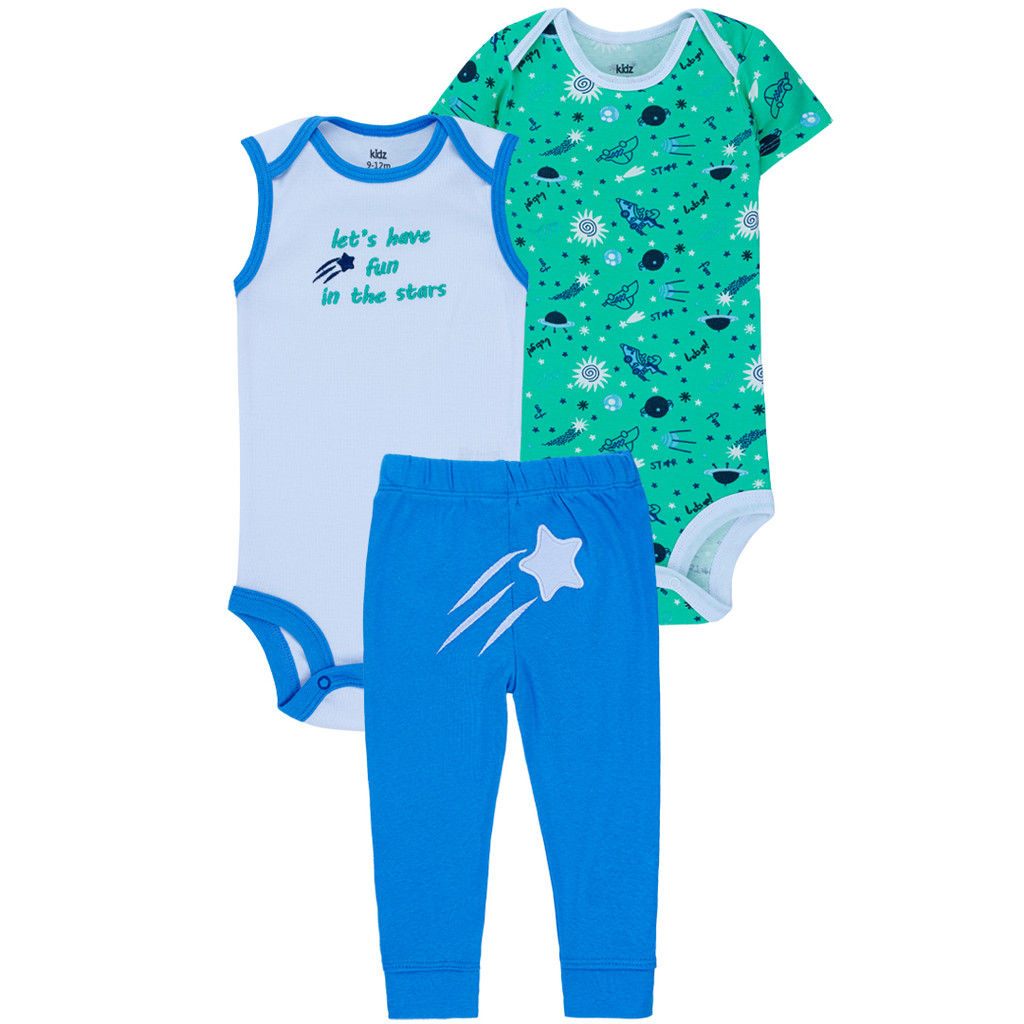 Conjunto Kidz Little Character - Galaxia