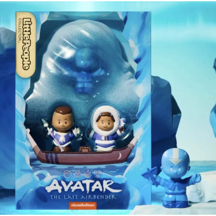 Boneco Little People Collection - Avatar The Last Airbender The boy in Ice