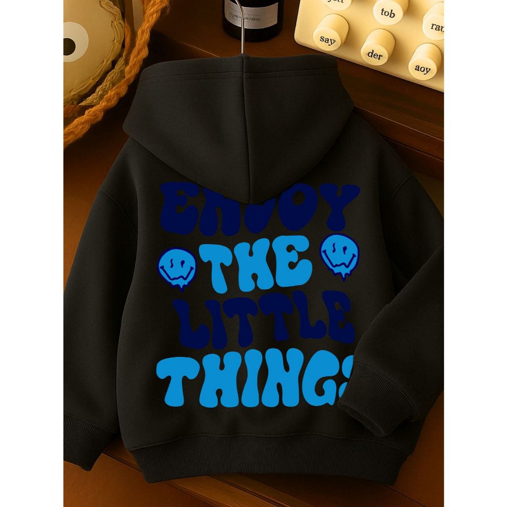 Moletom Canguru Infantil Agasalho Blusa de Frio Confortável Enjoy The Little