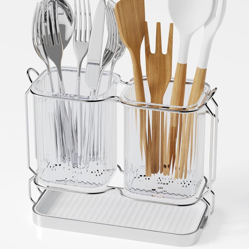 Kitchen Utensil Holder Wall Mount, 6.7