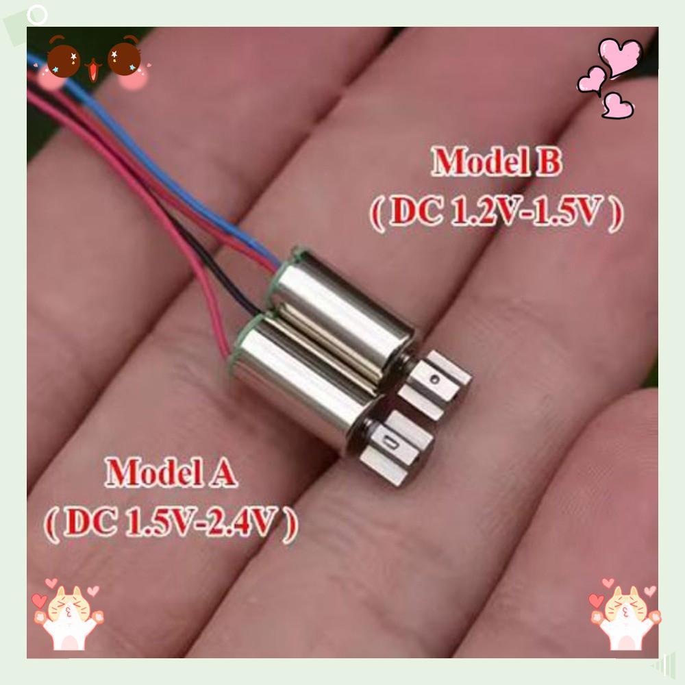 2 Pçs/set Minúsculo Motor De Vibração Coreless , 6mm * 12mm 2 Estilos Micro 612 Vibratório , Mini Vibrador
