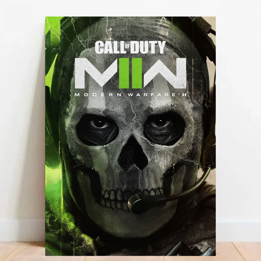 Quadro Placa decorativa geek Games Call of Duty FPS Ação geekworld 026