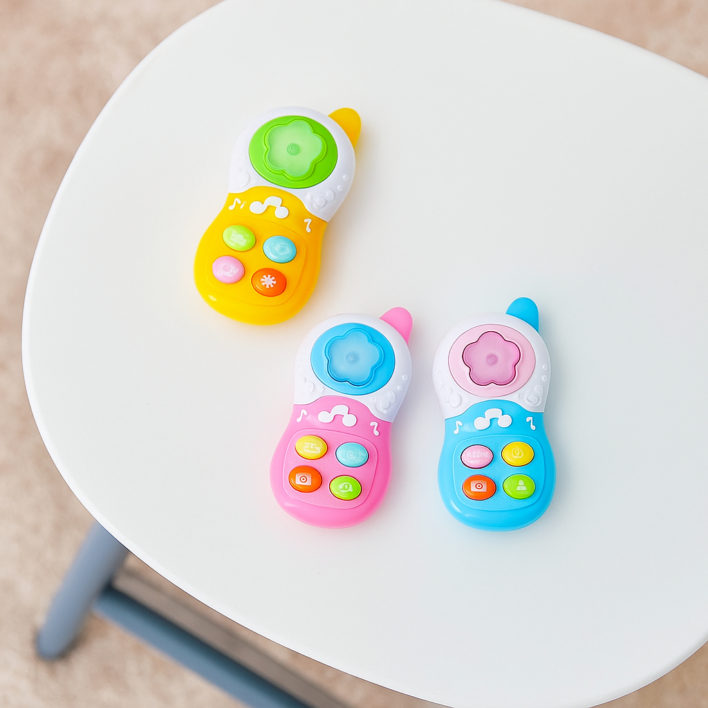 Telefone Infantil Musical com Luz Mini call