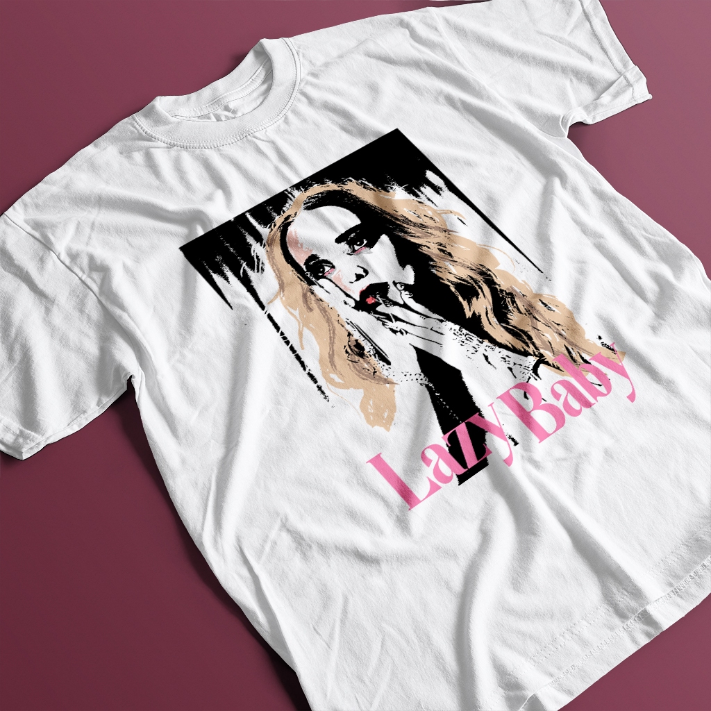 Camiseta Lazy Baby (Dove Cameron) de Algodão Unissex