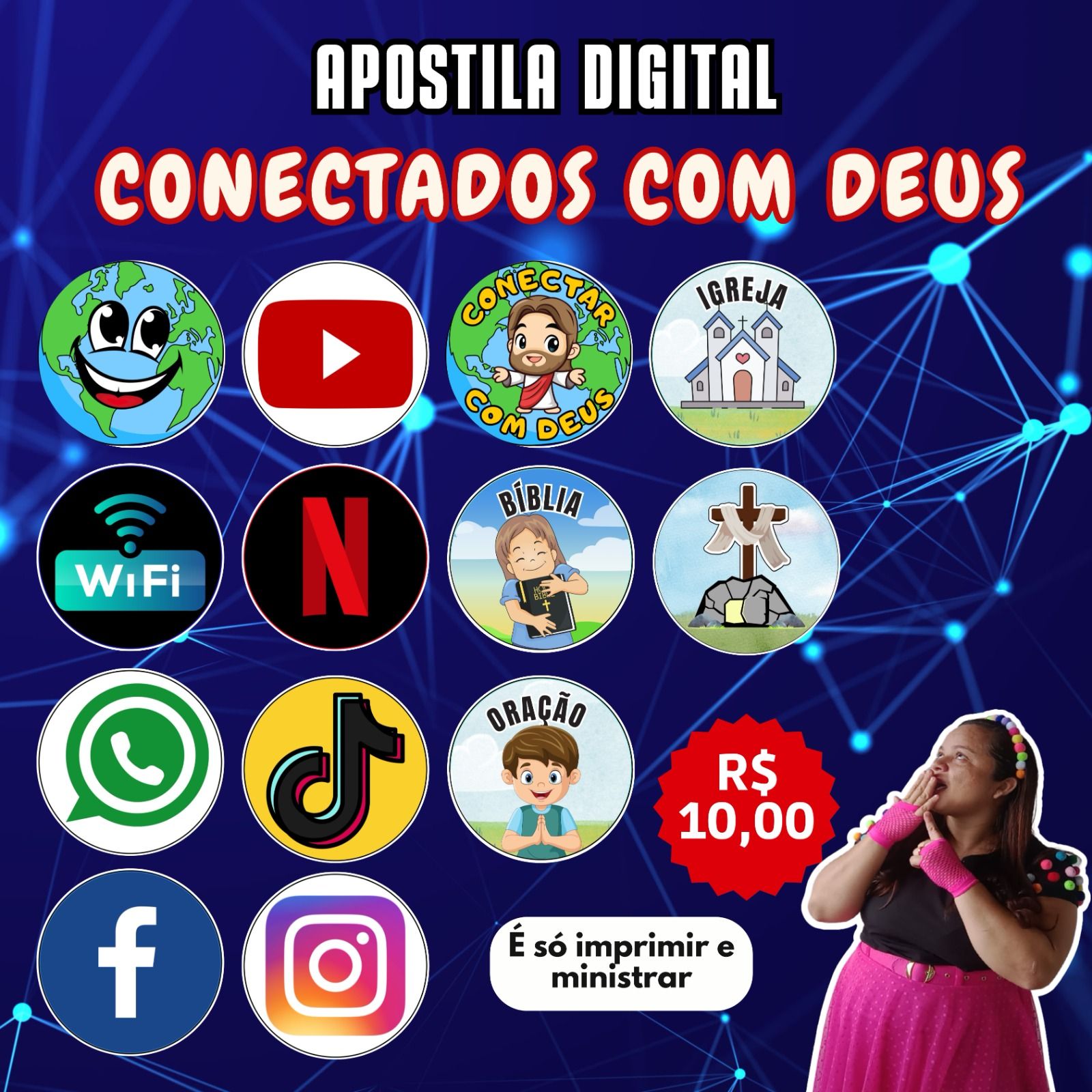 Conectados com Deus - História Bíblica