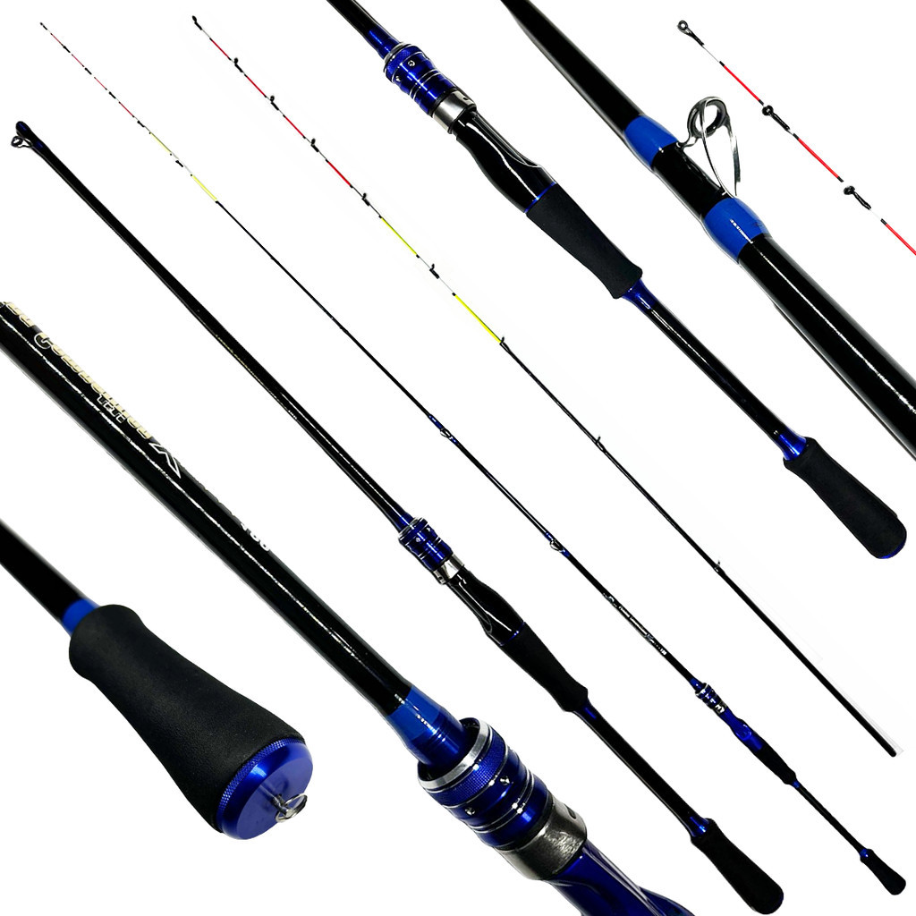VARA PARA MOLINETE ULTRALIGHT CMIK FISHING COMPETITION 1.80M AZUL - 2-6LB - 2 PARTES
