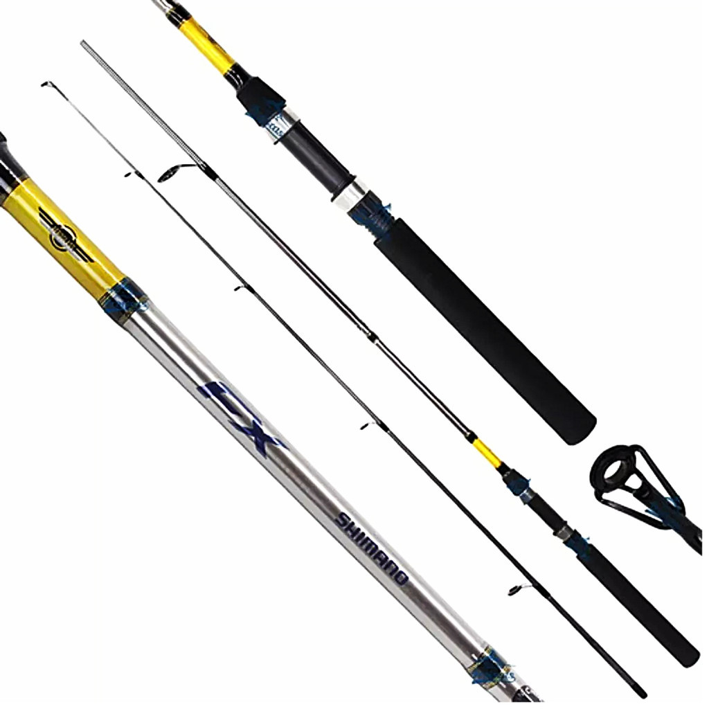 VARA DE PESCA PARA MOLINETE ULTRALIGHT SHIMANO FX FXS50ULC2 1.50M 1-4LB - 2 PARTES - PIAPARA - PIAU - TILAPIA - LAMBARI