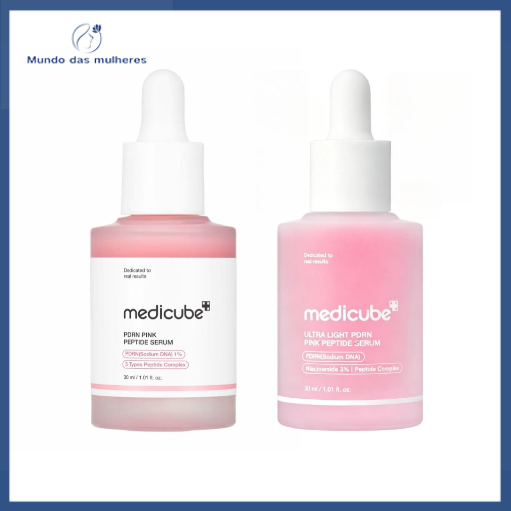 Medicube Salmon PDRN Pink Ampoule&Ultralight PDRN Pink Peptide Ampoule 30ml 2 Types