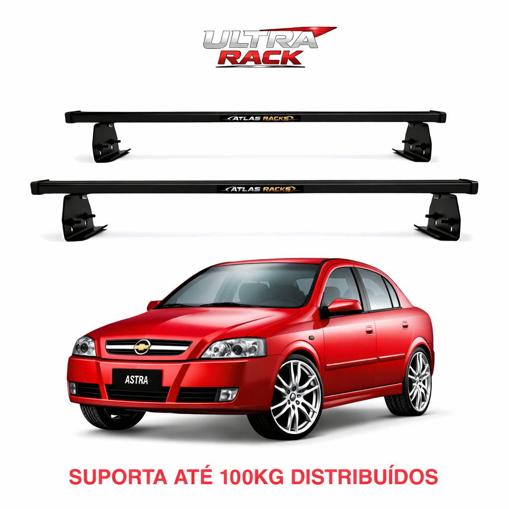 Rack Teto Reforçado GM Astra Hatch Sedan Ultra Cargo 100kg