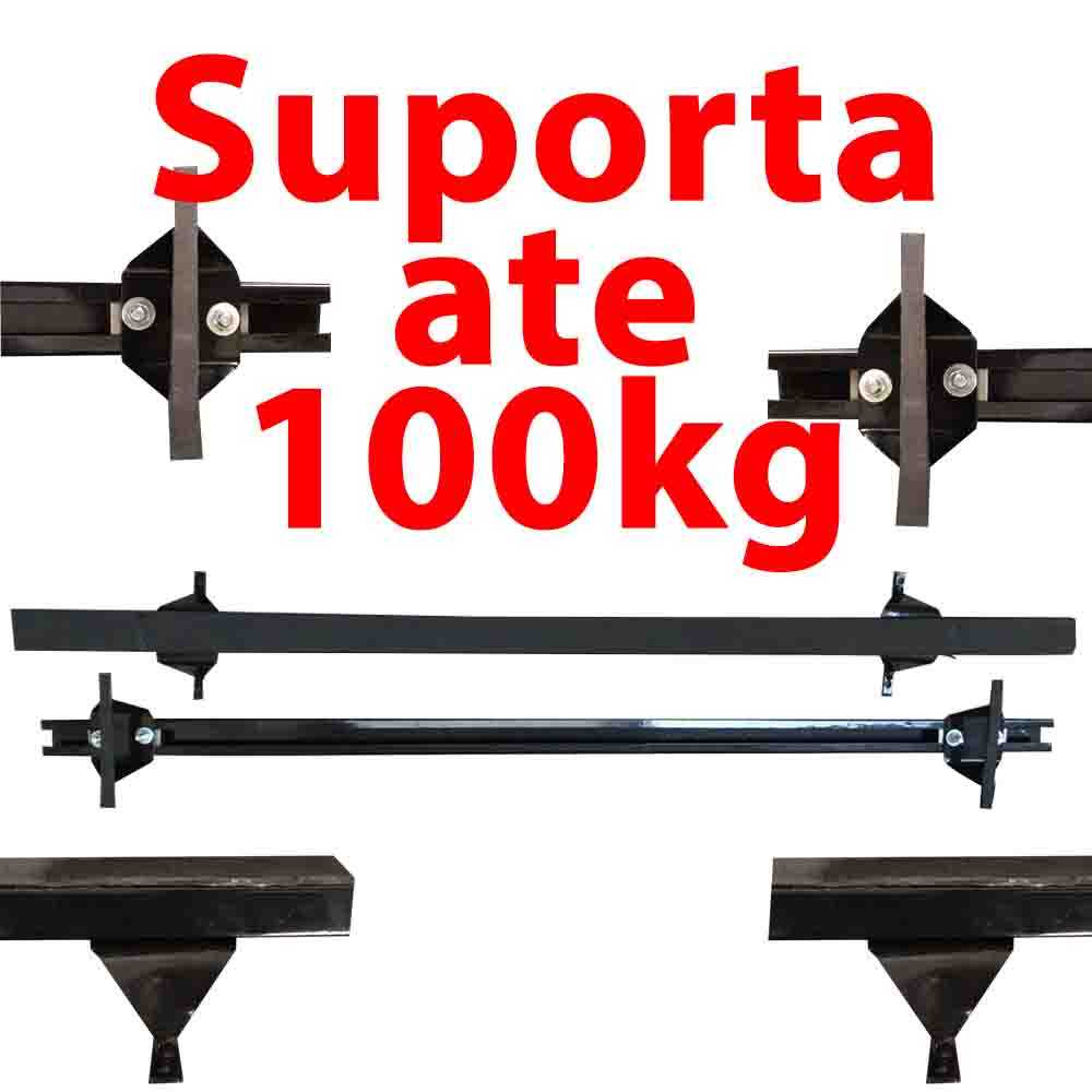 Rack Teto Roca Bagag 100kg Furar GM Onix Prisma 196