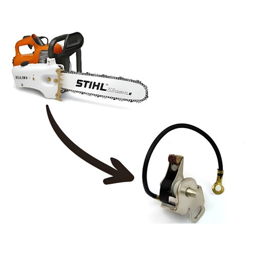 Platinado Magneto Para Motosserra Stihl Ms08 Original