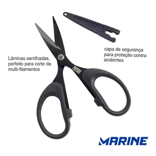 Tesoura Pesca Marine Sports Braid Line Cutter Ms08-ls15