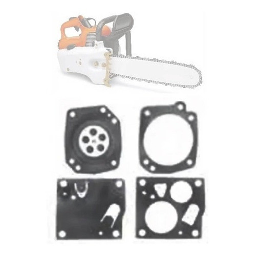 Kit Reparo P/ Carburador Brosol Motosserra St Ms08s