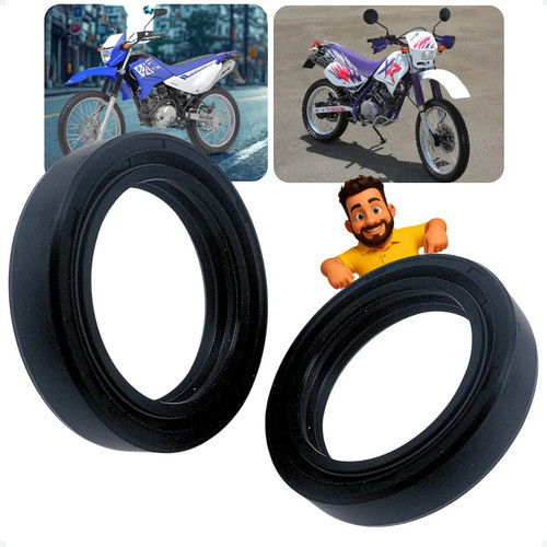 Par Retentor Bengala Nx 200 1994 a 2001 / Xtz 125 2003 a 2015 / Dt 180 1990 a 1996 - EMBUS