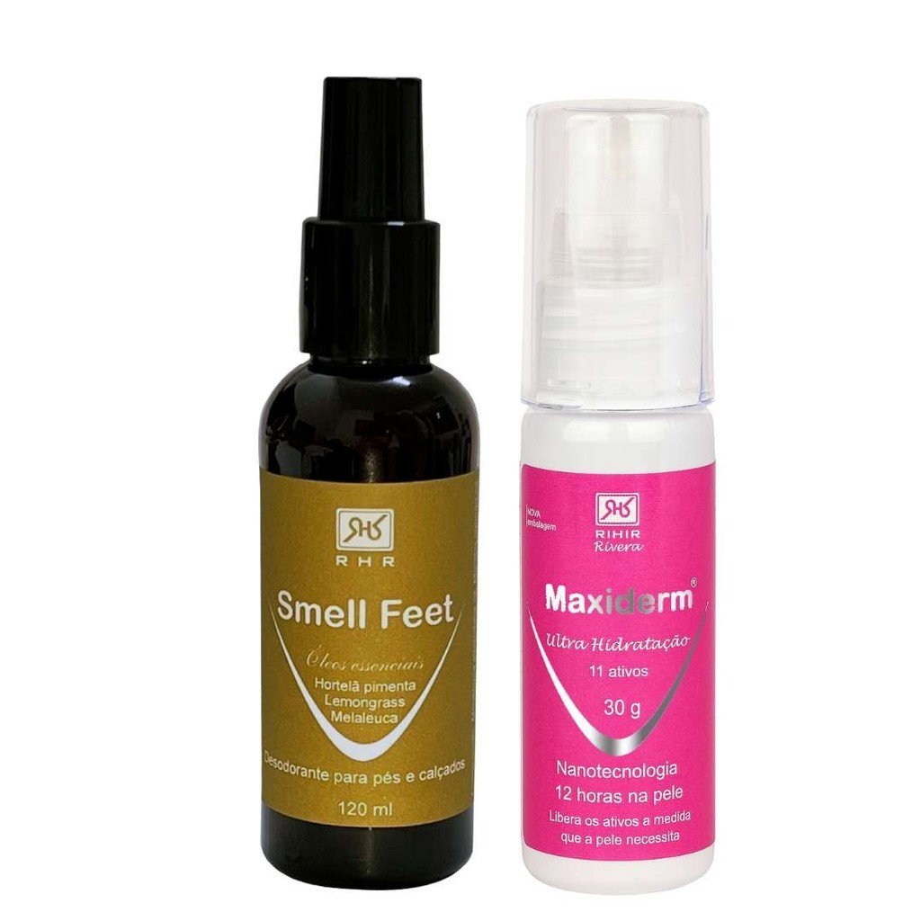 Kit Smell Feet 120ml + Maxiderm 30gr