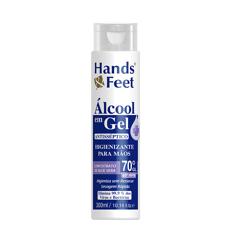 Álcool em Gel Hands & Feet 300ml