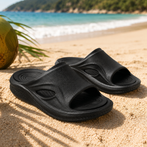 Chinelo Masculino Sandália Slide Nuvem Fly Feet E.V.A Confortável Macio Ortopédico Antiderrapante
