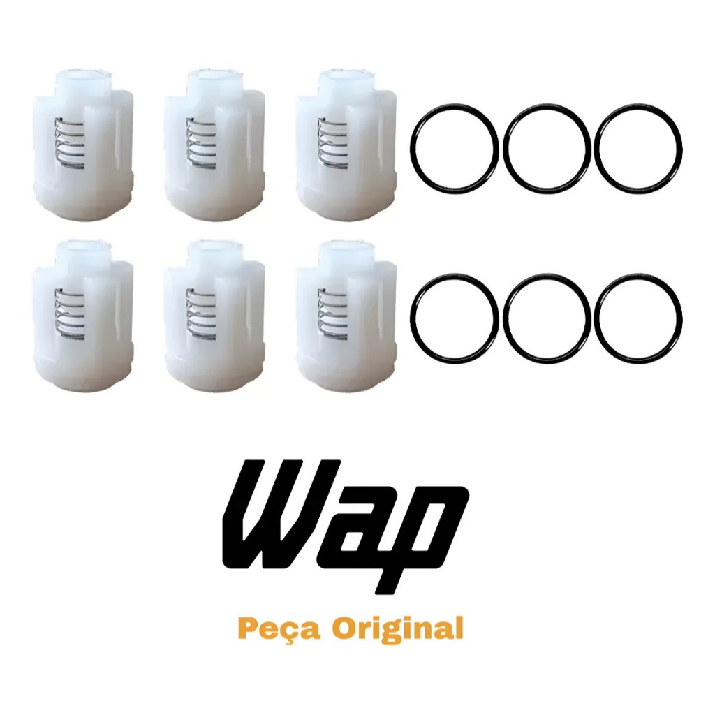Kit Vedação Para Lavadora De Alta Pressão Ágil Original Wap Reposição