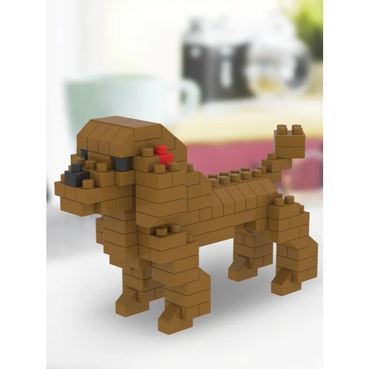 CACHORRO TEDDY DOG - MICRO BLOCO DR STAR
