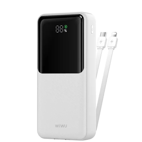 Carregador Portátil Wiwu P082 Essen 20000mAh - Branco