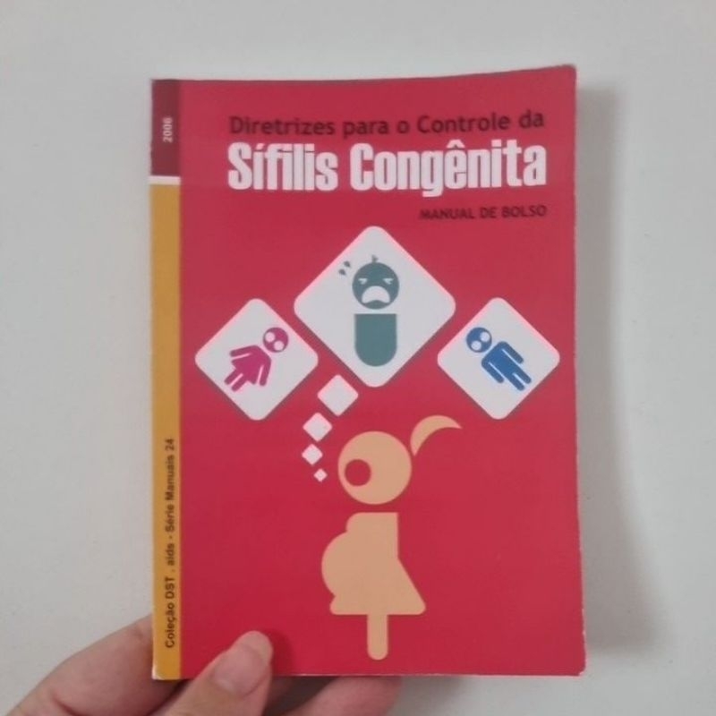 livro diretrizes para o controle da sífilis congênita manual de bolso