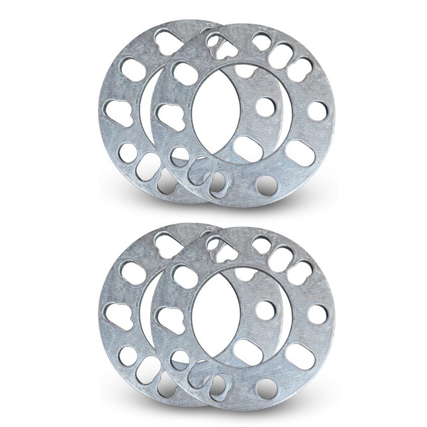 Kit 4 Espaçadores 6mm Rodas Fiat Toro Jeep Compass Renegade 5x110