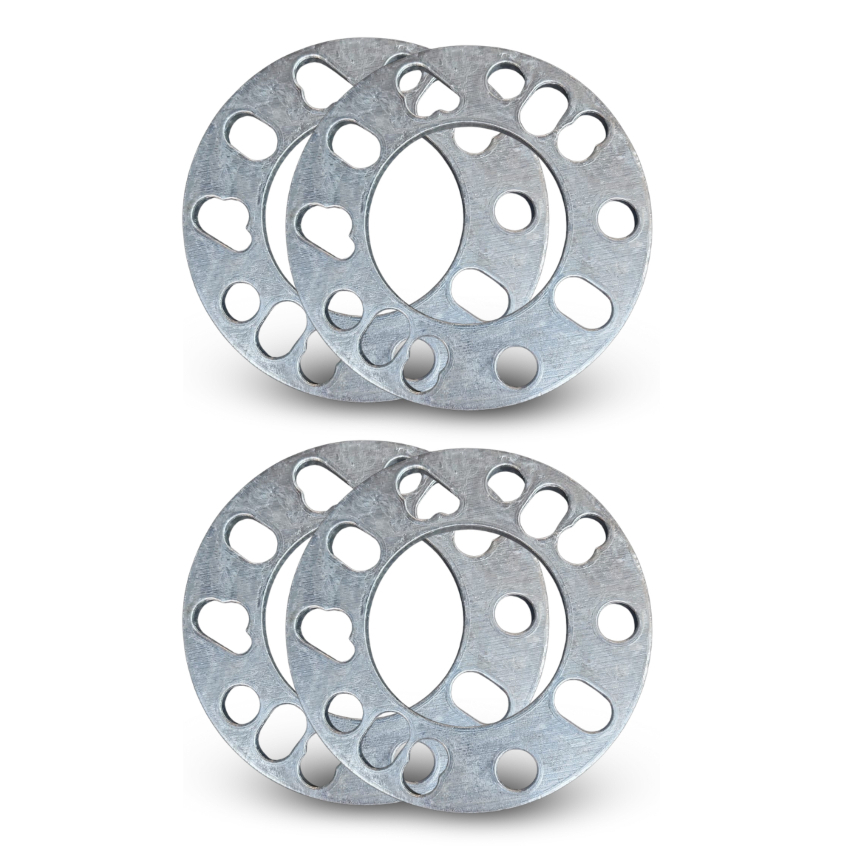 Kit 4 Espaçadores 6mm Universal De Rodas Furação 5x112