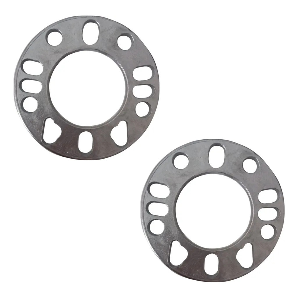 2 Pçs Espaçador Alargador P/ Roda Universal 4 E 5 Furos(6mm)