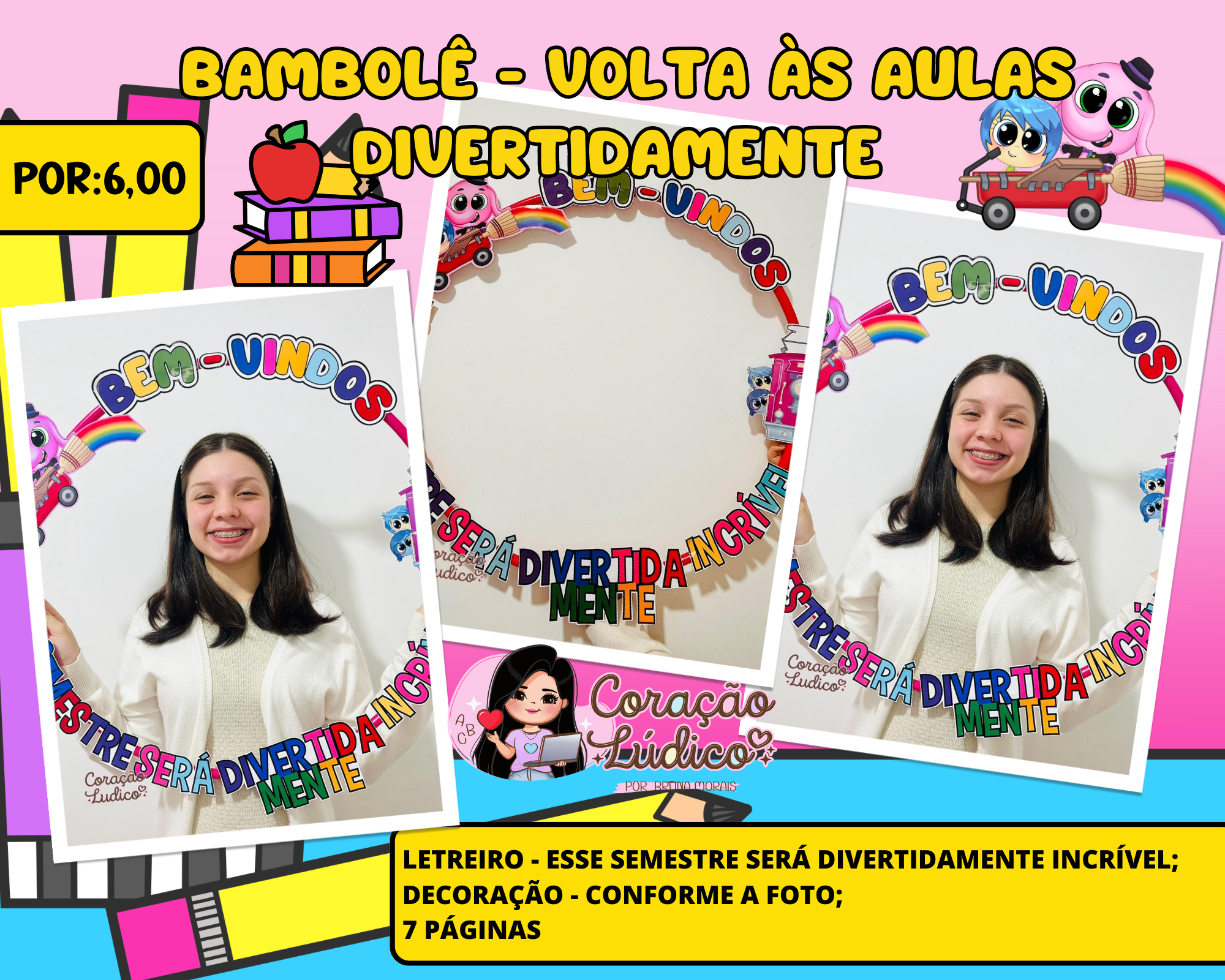 ????????Bambolê - Volta às Aulas