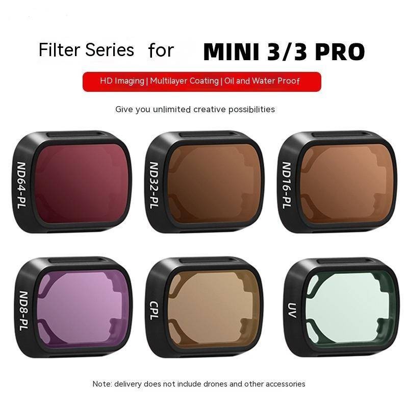 Adequado para DJI MINI 3 /3 PRO Filtro Espelho de proteção UV ND Filtro ND Acessórios do Polarizador CPL