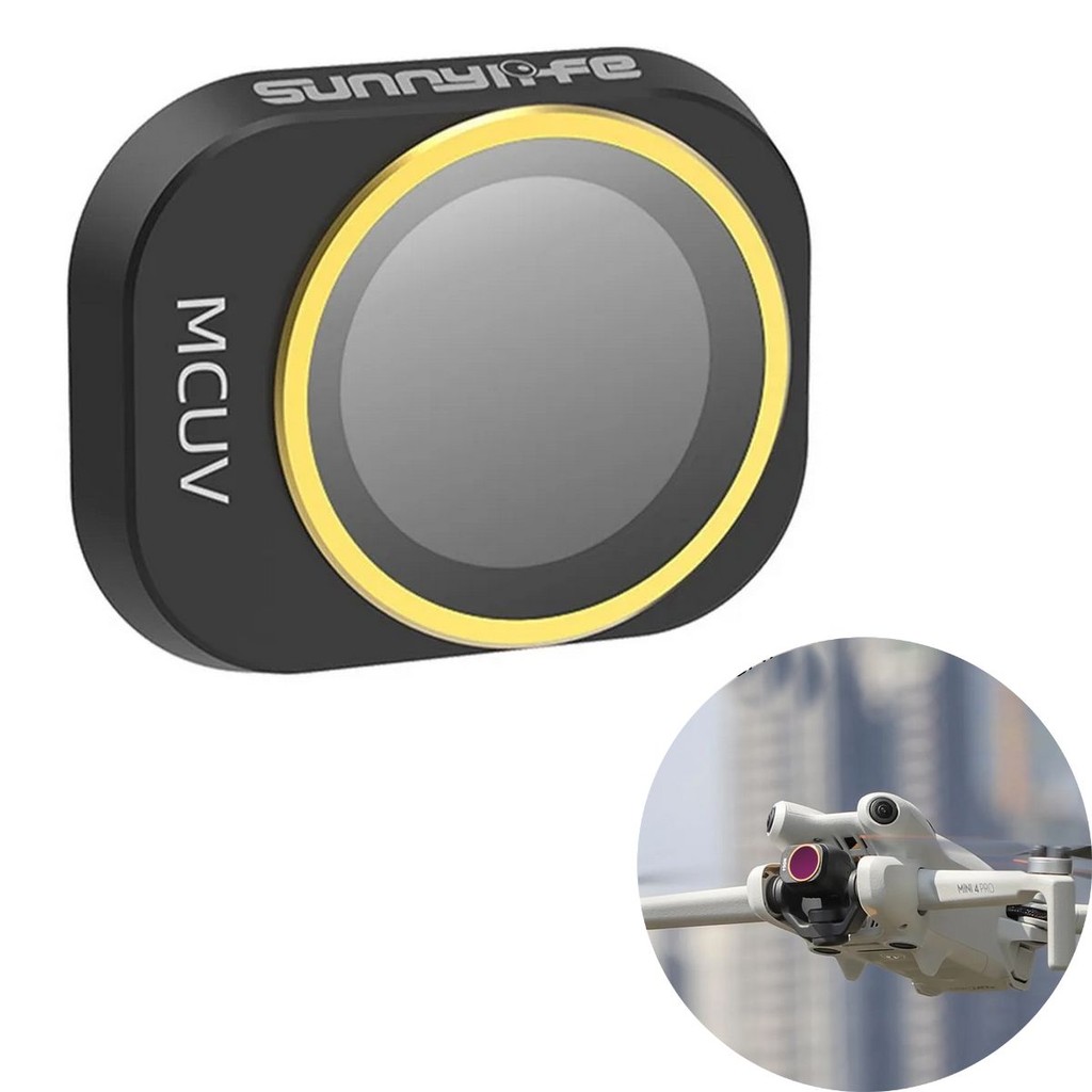 Filtro de Lente MCUV para Drone DJI Mini 4 Pro