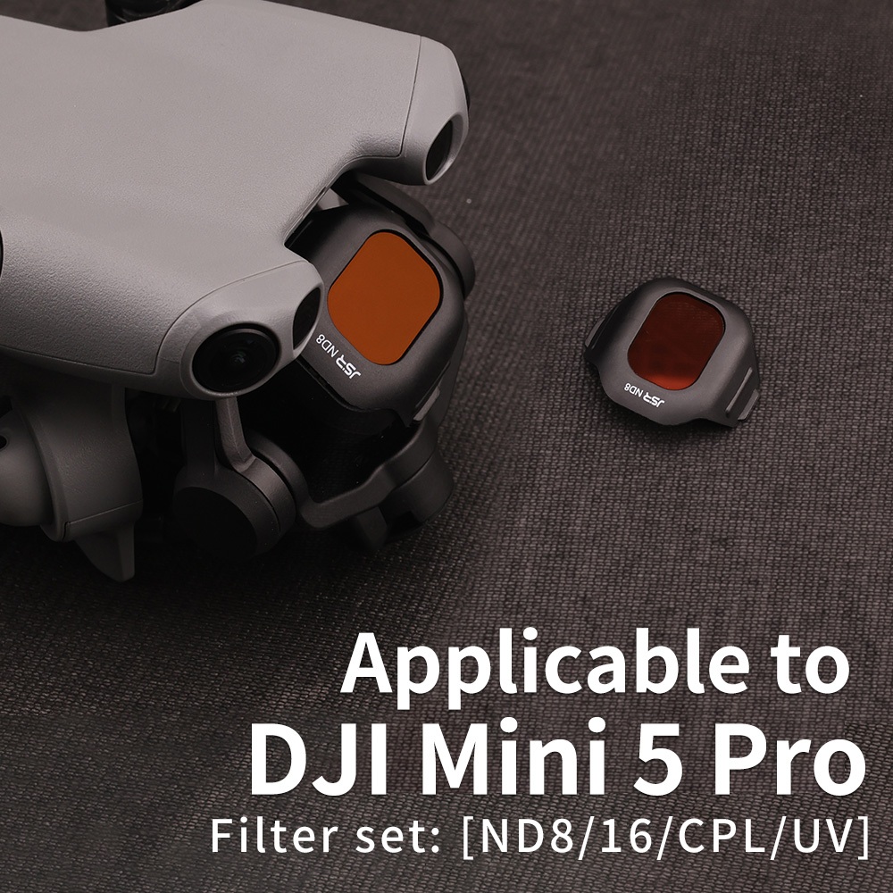 Filtro Para DJI Mini 5 Pro Filtros De Lente UV CPL ND Estrela Noite NDPL Polarizador Lentes Da Câmera Drone Acessórios