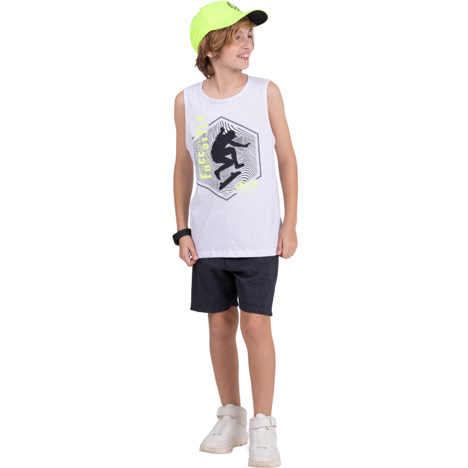 Conjunto Regata Infantil Freestyle Branco