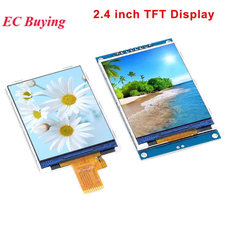 2.4 Polegada TFT IPS Display Tela Nua 240x320 Resolução ST7789 Driver Para Projetos Arduino ESP32