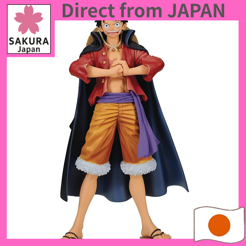 One Piece DXF THE GRANDLINE SERIES Wano Country vol.4 Monkey D. Luffy Dragon Ball Z Capsule Figure Rubber Stamp Collecti