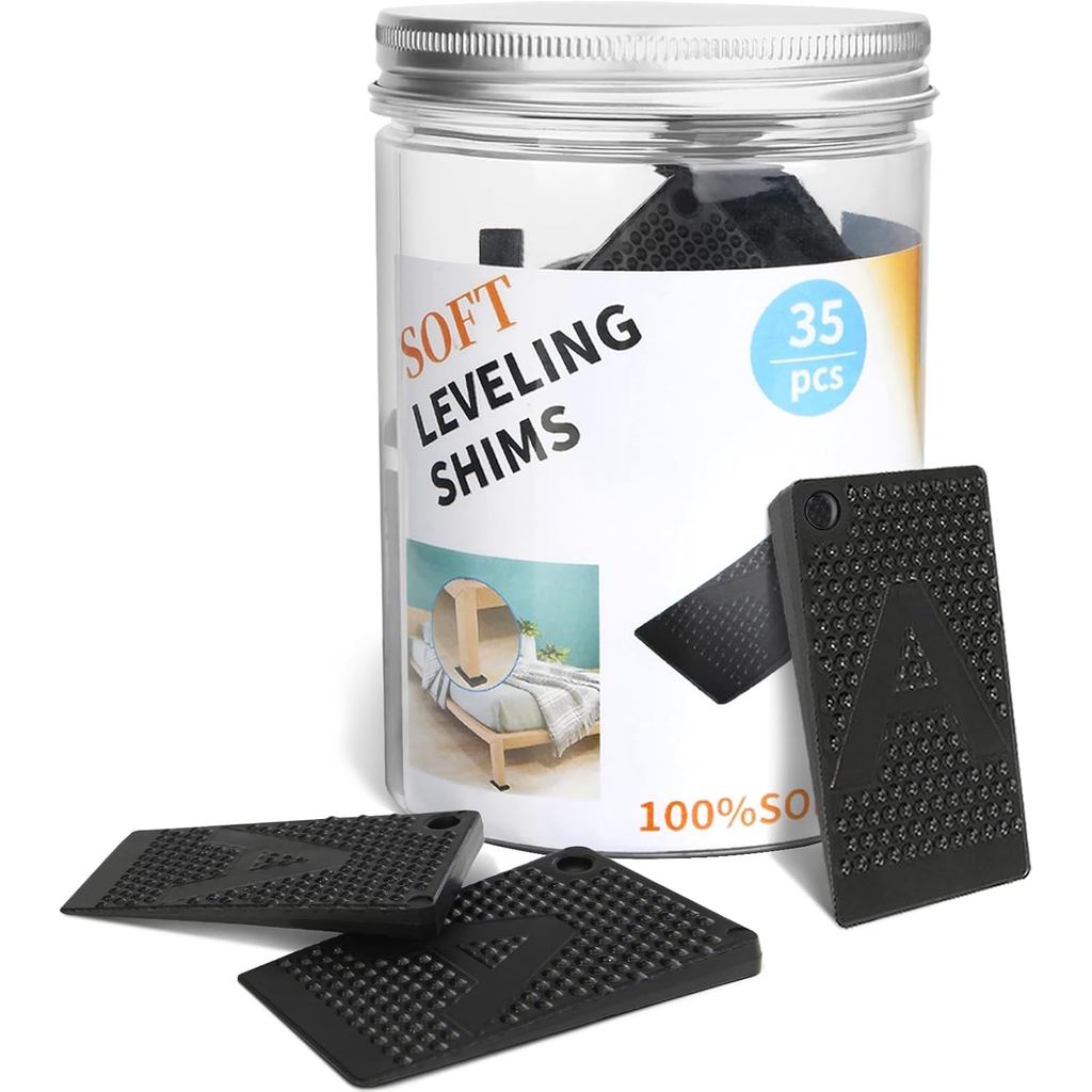 Furniture Levelers, 35 Piece Jar 2