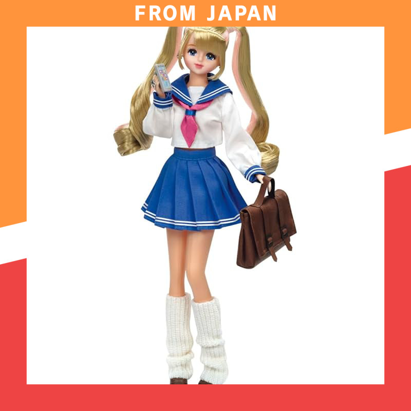 TAKARA TOMY Licca-chan Doll Dress Up Toy for Kids 3 Years and Up