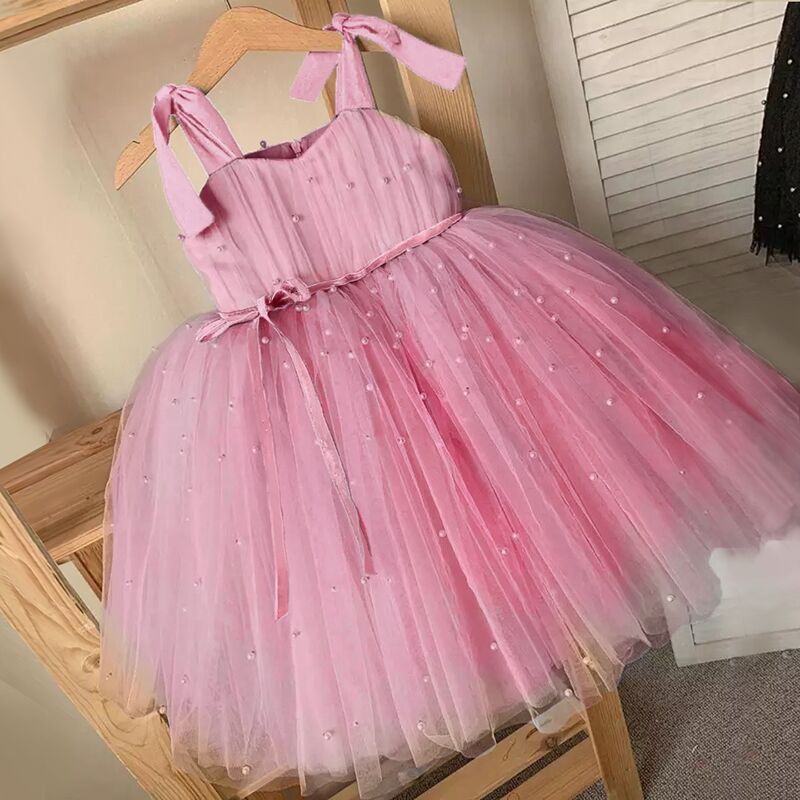 WFRV Baby Girl 1 Year Birthday Dress Bow Princess Dress Newborn Christening Gowns Tutu Party New Year Baby Girl Clothes