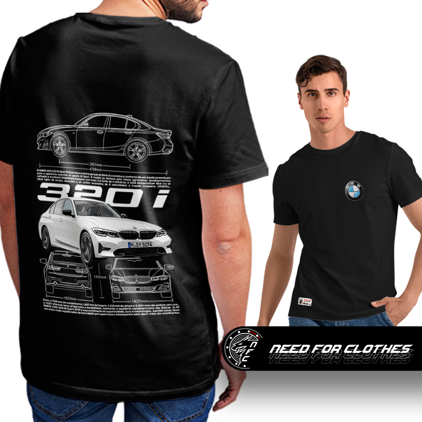 Camiseta BMW 320i G20 2019 M Sport 2.0 Turbo Pré-Facelift Sedã Esportivo